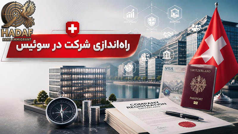 راه‌اندازی شرکت در سوئیس